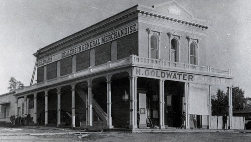 Original Goldwater's Department Store in 1881