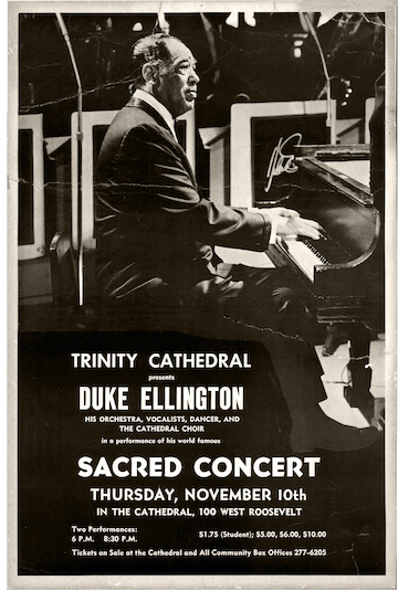 Duke Ellington Sacred Concert Poster