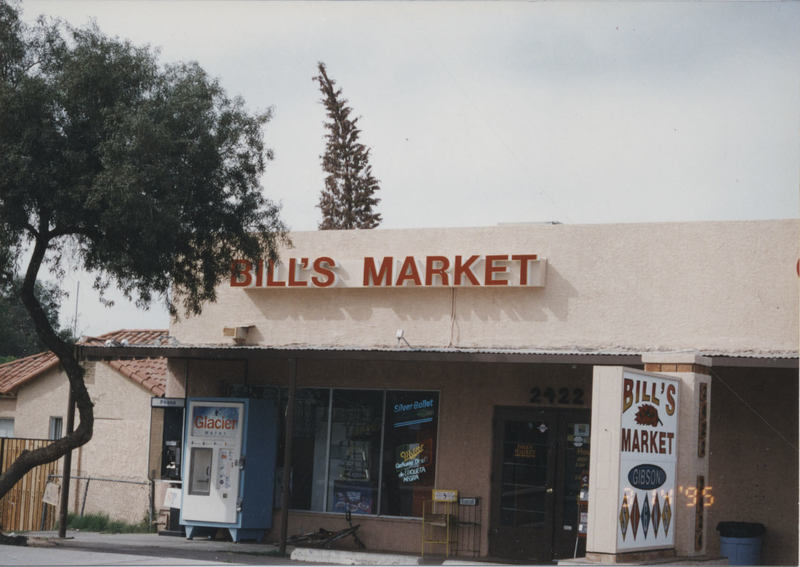 A New Sign at Bill’s Market
