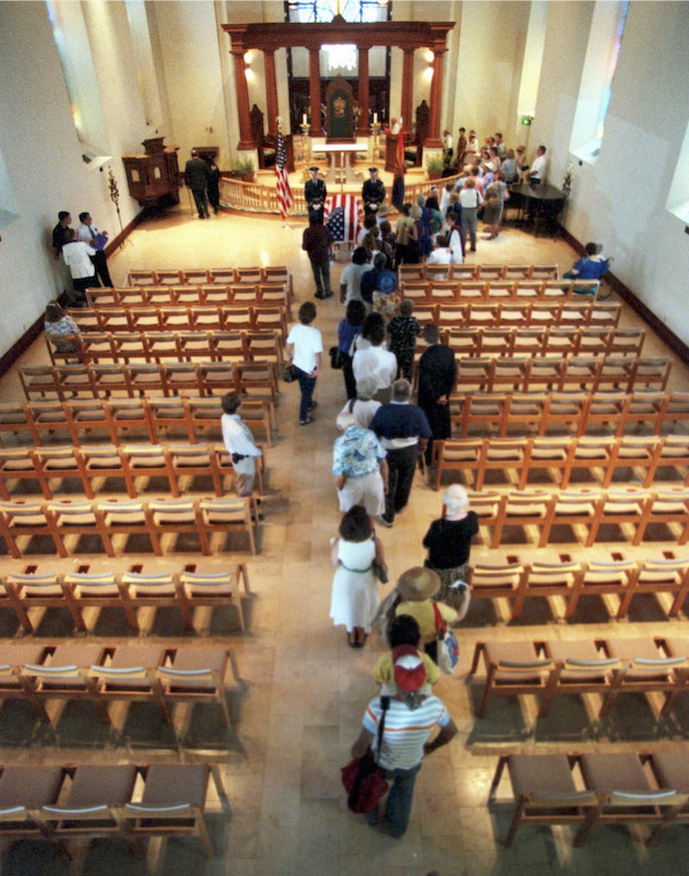 Goldwater visitation held at Trinity Cathedral.