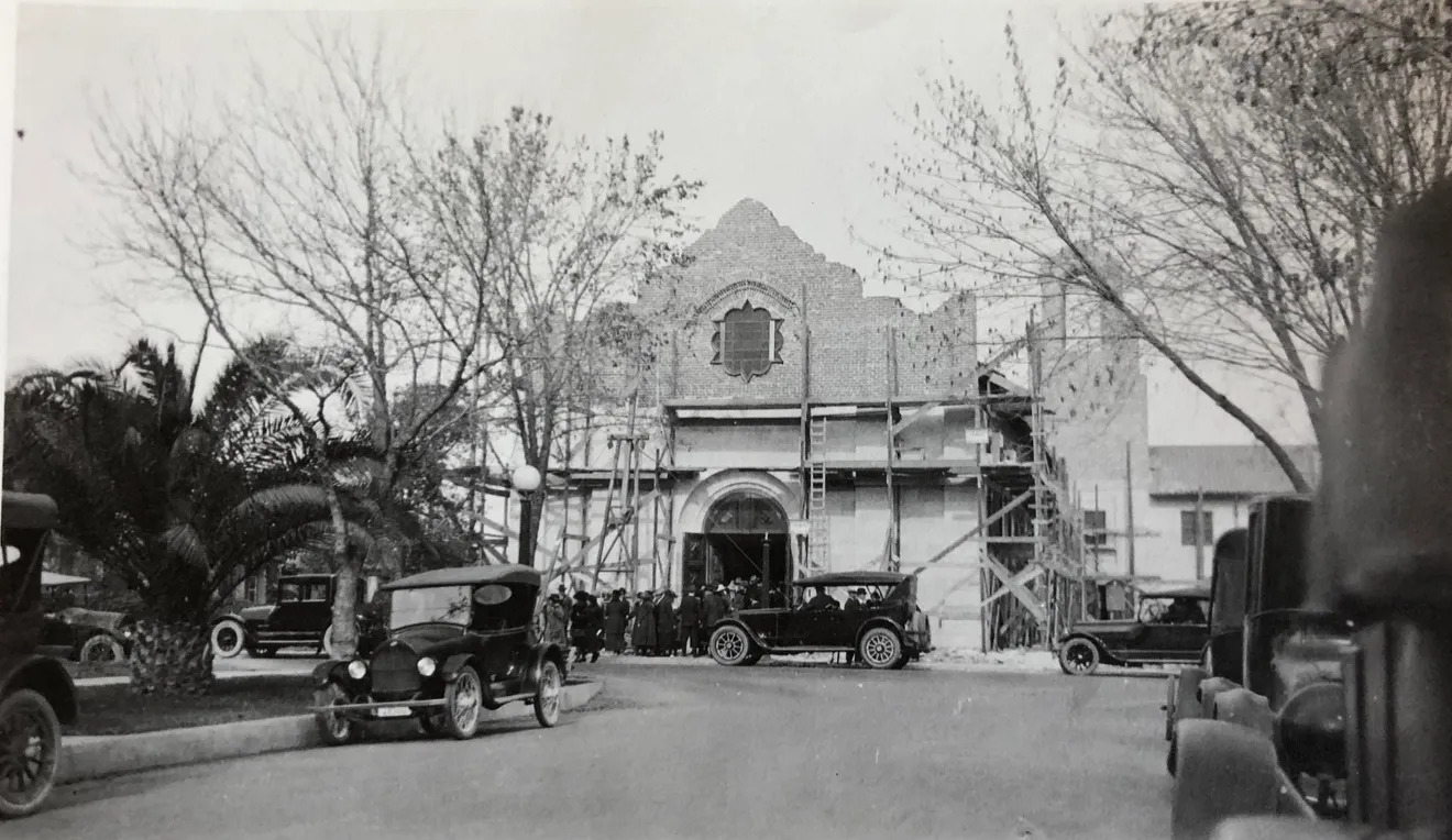 Construction of Trinity Cathedral