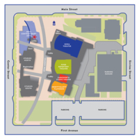 Map of the Mesa Arts Center