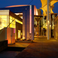 The Mesa Arts Center at Night